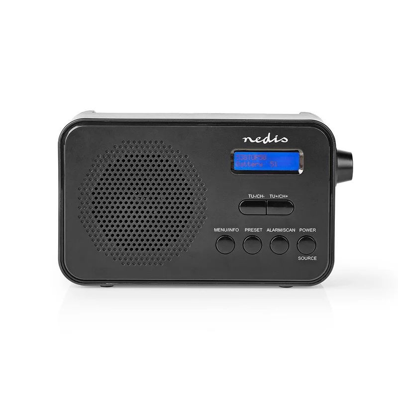 Rádio NEDIS RDDB1000BK
