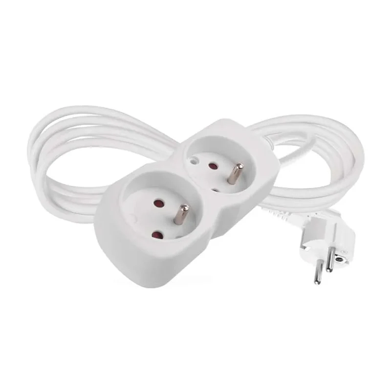 Prodlužovací přívod 2 zásuvky 2m EMOS P0212