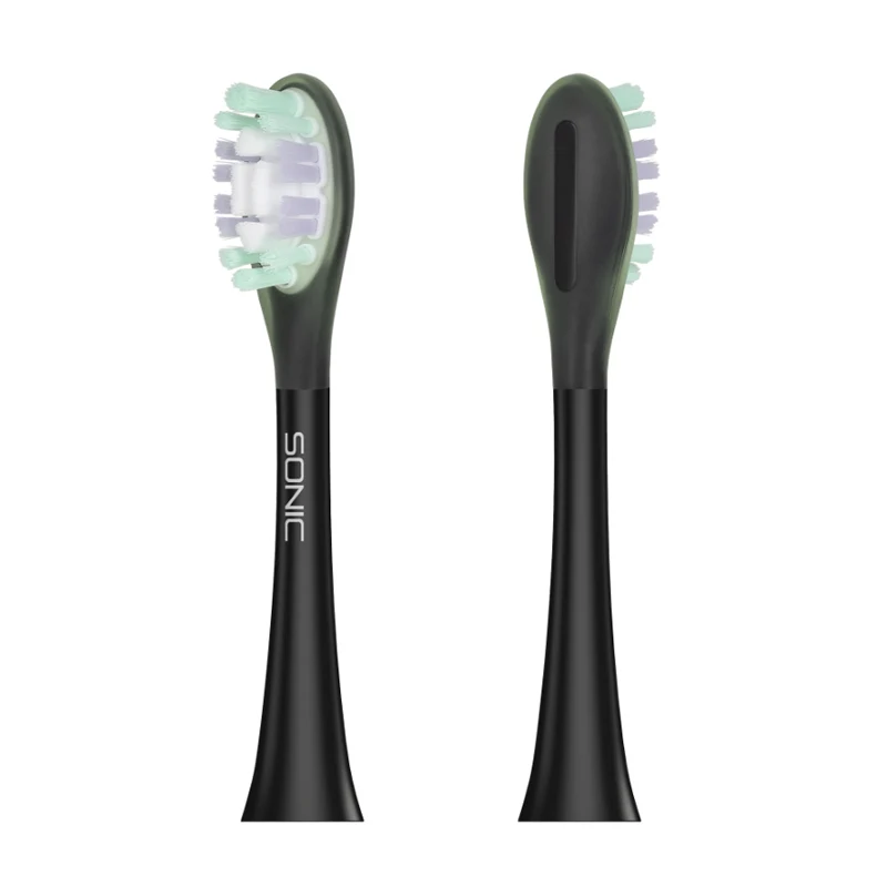 Hlavice pro zubní kartáčky TEESA Sonic Elite Black měkké