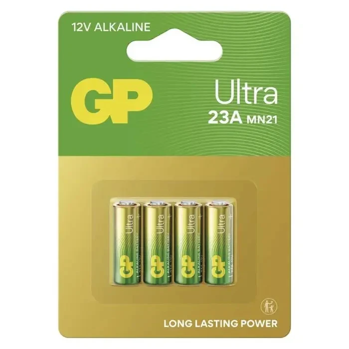Baterie 23A GP Ultra alkalická 4ks / blistr