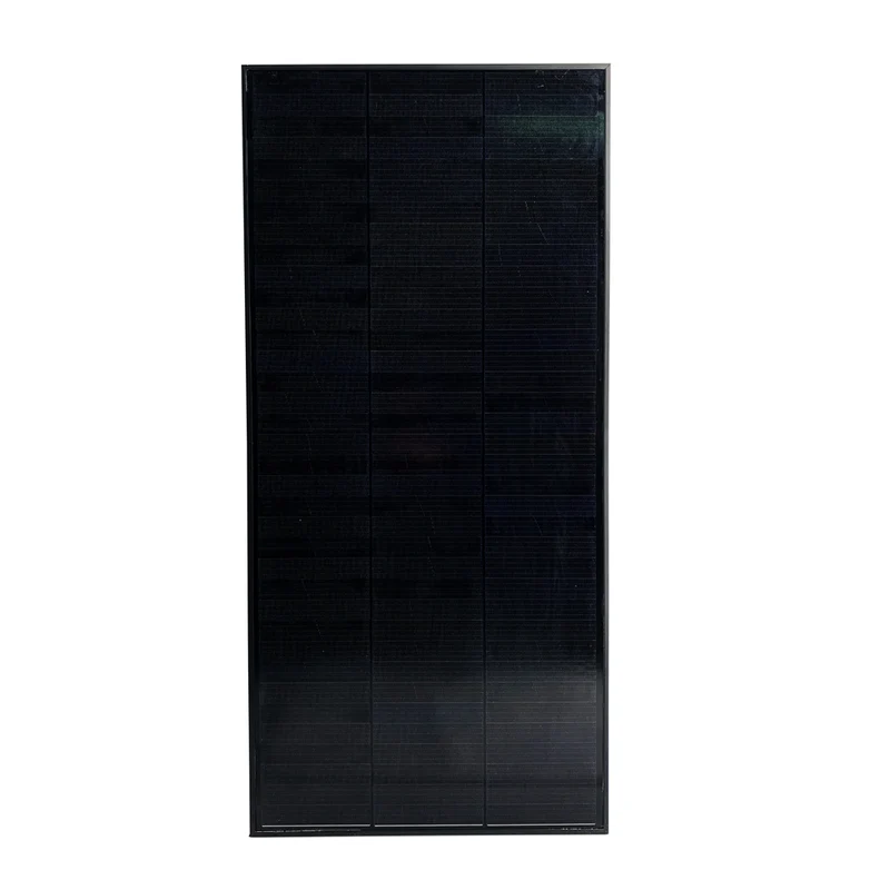 Solární panel 12V/130W monokrystalický celočerný SOLARFAM