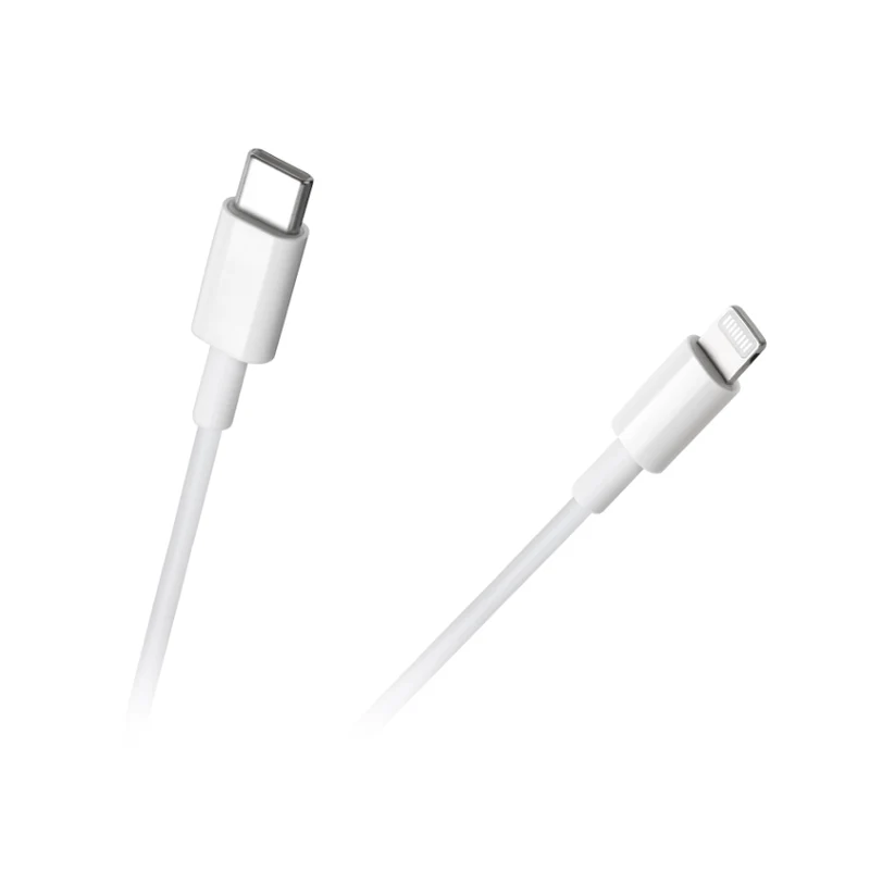 Kabel REBEL RB-6009-100-W USB-C/Lightning 1m White