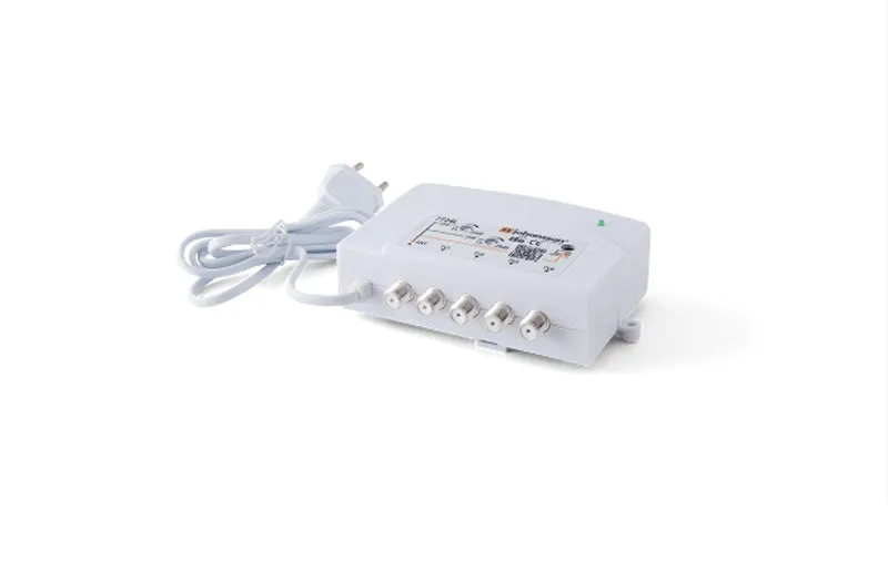 Anténní zesilovač domovní Johansson 7724L2 VHF-UHF, 4x výstup, filtr 5G LTE