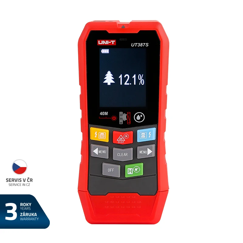 Detektor kovů a elektrických vedení UNI-T UT387S
