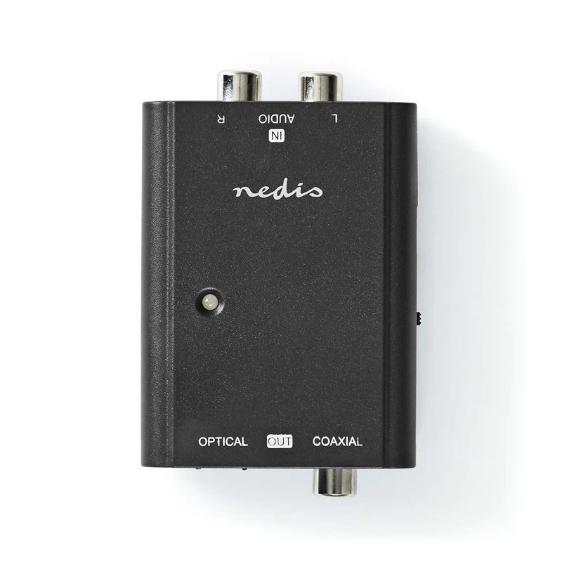 Převodník 2x Cinch/Toslink NEDIS ACON2508BK