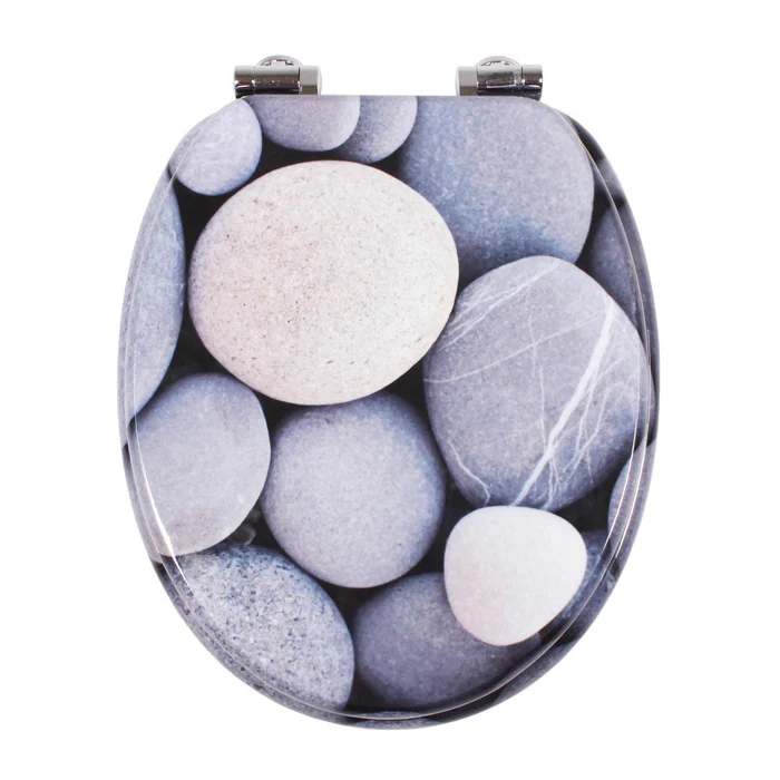 WC sedátko SCHÜTTE Stones Soft Close MDF