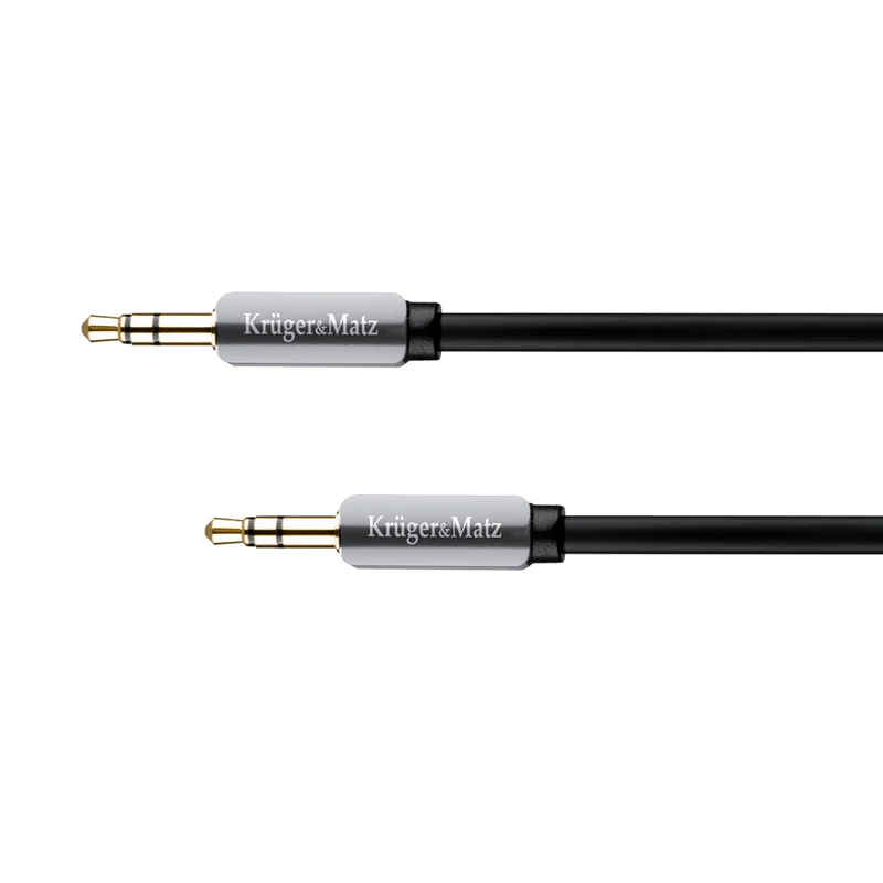 Kabel Jack 3,5mm konektor/Jack 3,5mm konektor 1m KRUGER & MATZ KM0312P