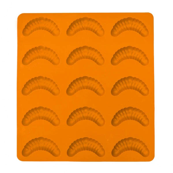 Forma na pečení rohlíčků ORION 24,5x21x1,2cm Orange