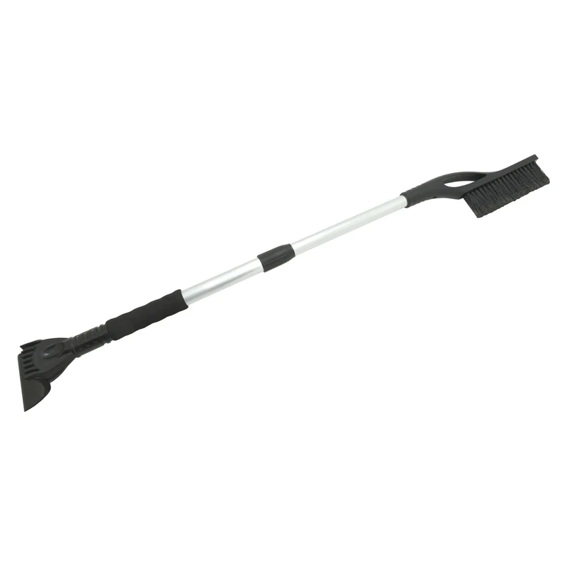 Autoškrabka COMPASS 10321 Black teleskopická