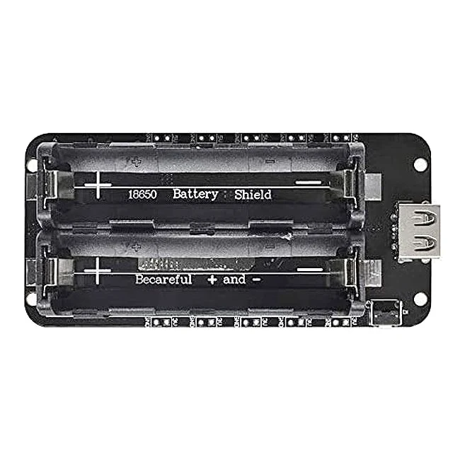 Nabíječka baterií-powerbanka, modul V8 pro ESP32,ESP8266 pro 2x Li-Ion 18650