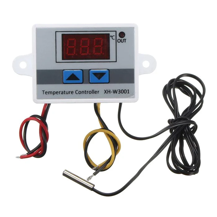 Digitální termostat XH-W3001, -50 až +110°C, napájení 12V