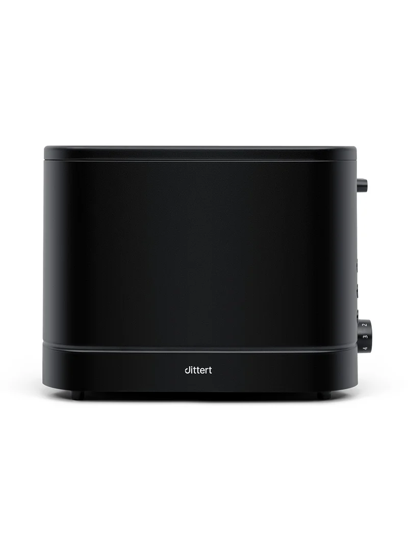Dittert Toaster Serie ONE - 2 Scheiben Edelstahl 800W mit 7 Bräunungsstufen