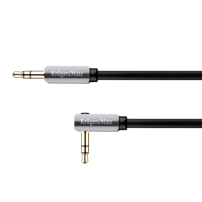 Kabel Jack 3,5mm konektor/Jack 3,5mm konektor 1m KRUGER & MATZ KM0312