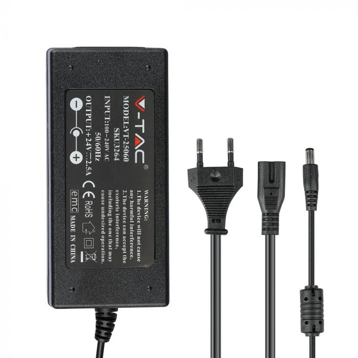Adaptér napájecí 24V 2500mA V-TAC VT-25060