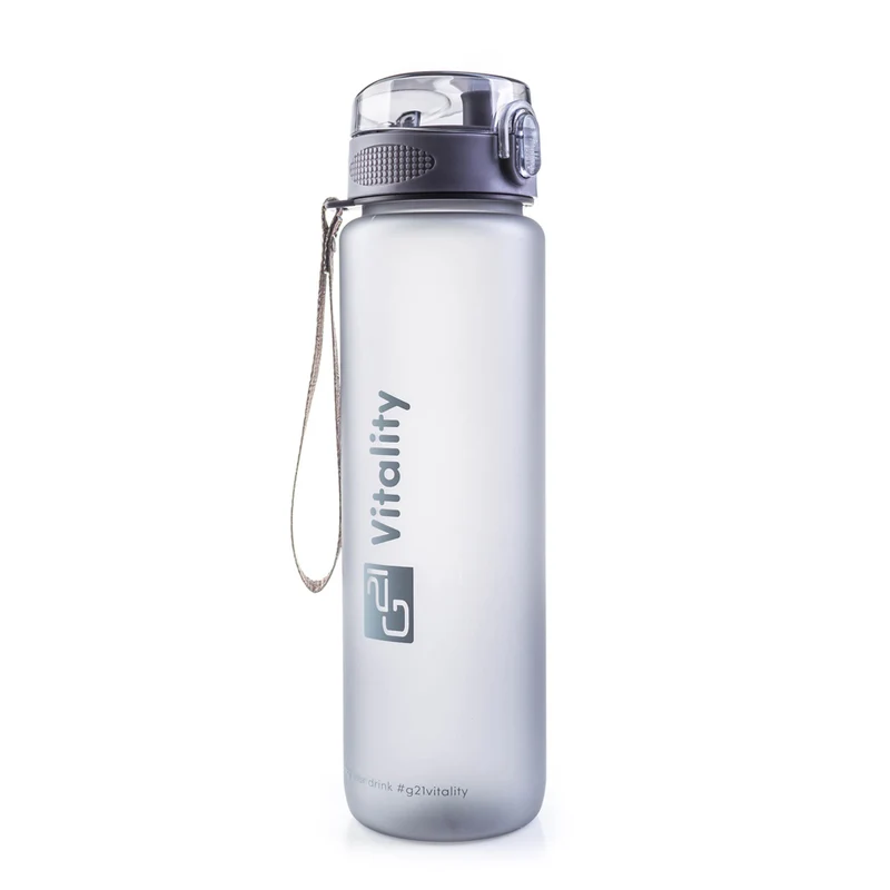 Láhev na vodu G21 1000ml Ice Grey