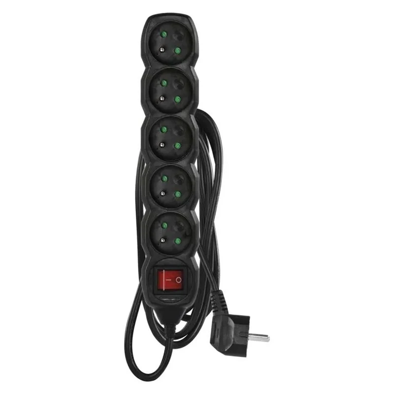 Prodlužovací přívod 5 zásuvek 2m EMOS PC1512
