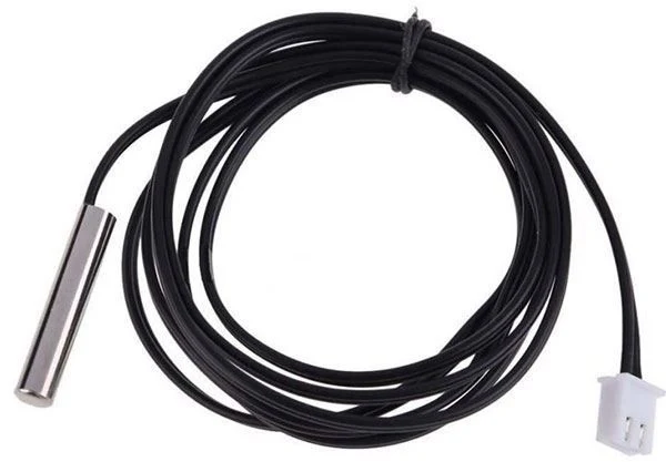 Teplotní sonda B3950 10k s termistorem NTC, kabel 2m