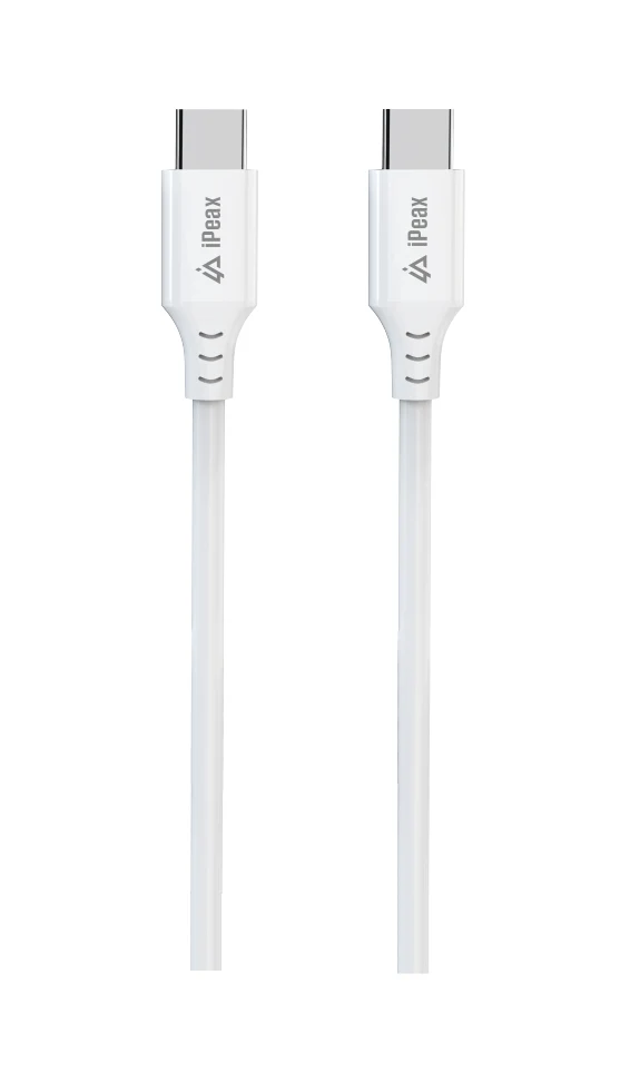 Kabel iPEAX 90010114 USB-C/USB-C 1,5m White