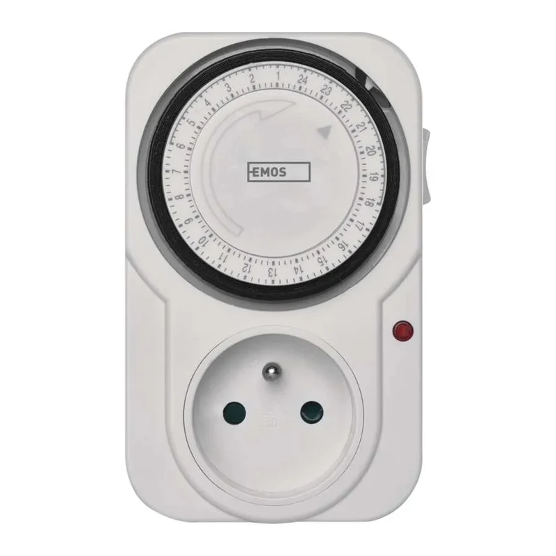 Spínací zásuvka EMOS P5502 mechanická denní