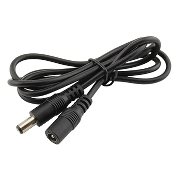 Kabel pro LED pásek prodlužovací s konektory DC 5,5 x 2,1mm, vidlice + zásuvka, 100cm