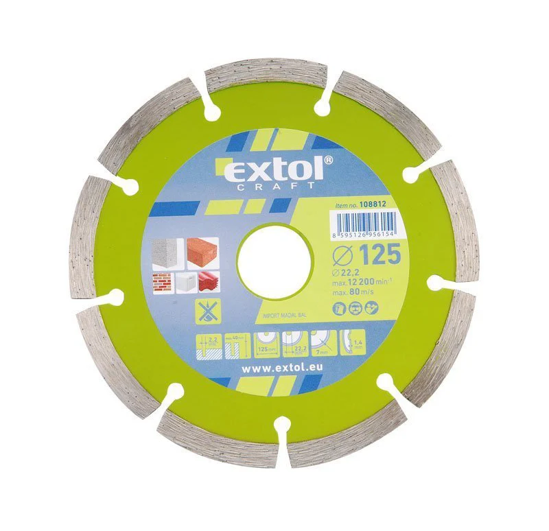 Kotouč diamantový řezný segmentový 230mm EXTOL CRAFT 108815