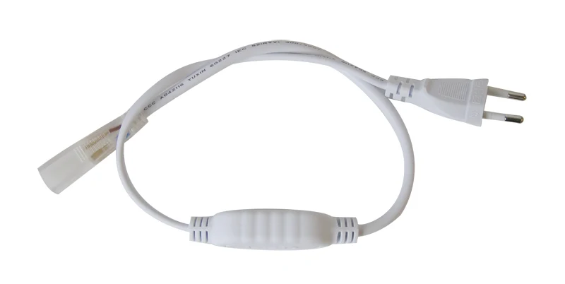 Flexo šňůra PVC pro LED pásek 3528, 230V, 0.5m