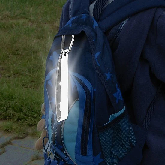Reflexní přívěšek s karabinou S.O.R. COMPASS 01574