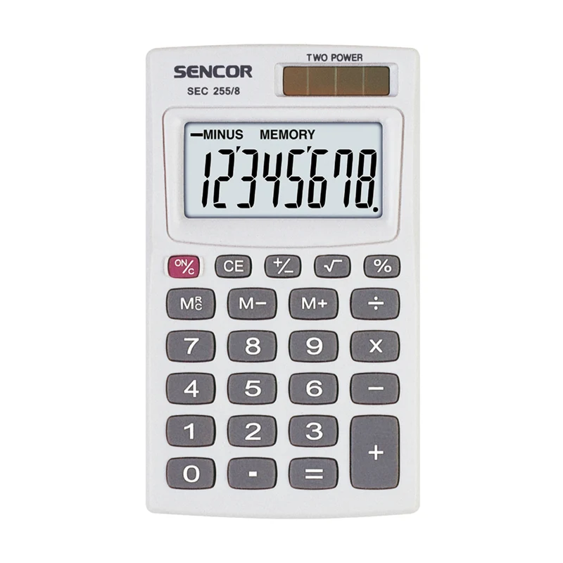 Kalkulačka SENCOR SEC 255/8 Dual