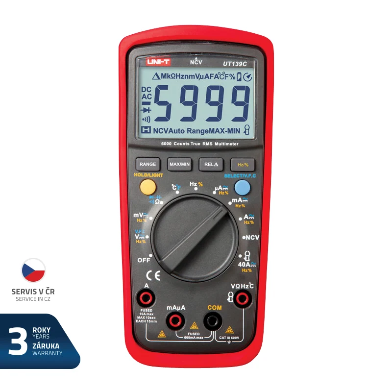 Multimetr UNI-T UT139C