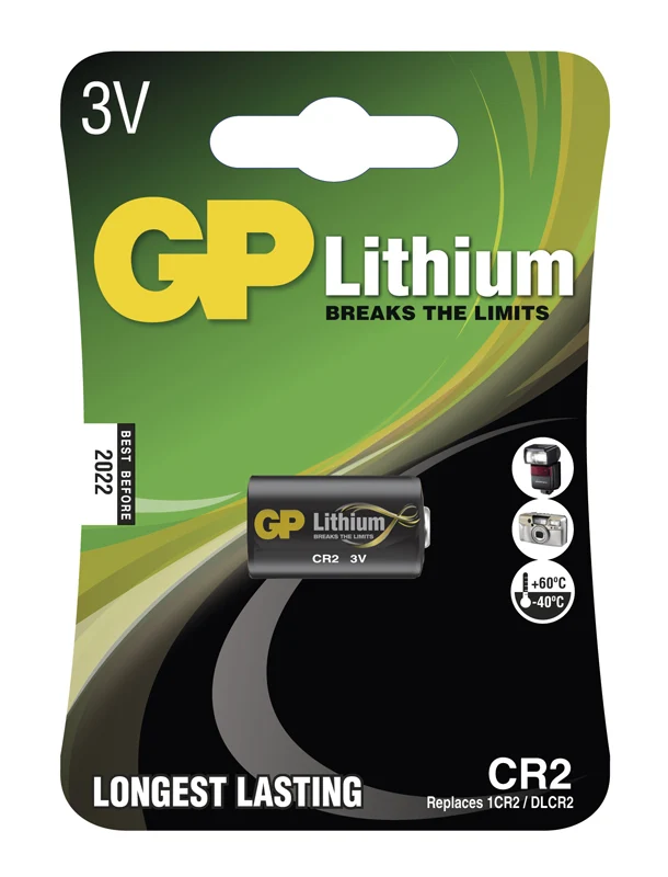 Baterie CR2 GP lithiová (foto)
