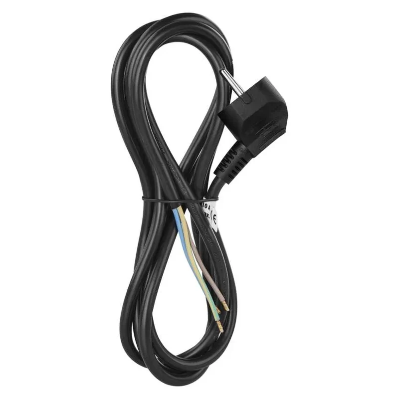 Flexo šňůra PVC 3x1,0mm 2m černá EMOS S18312