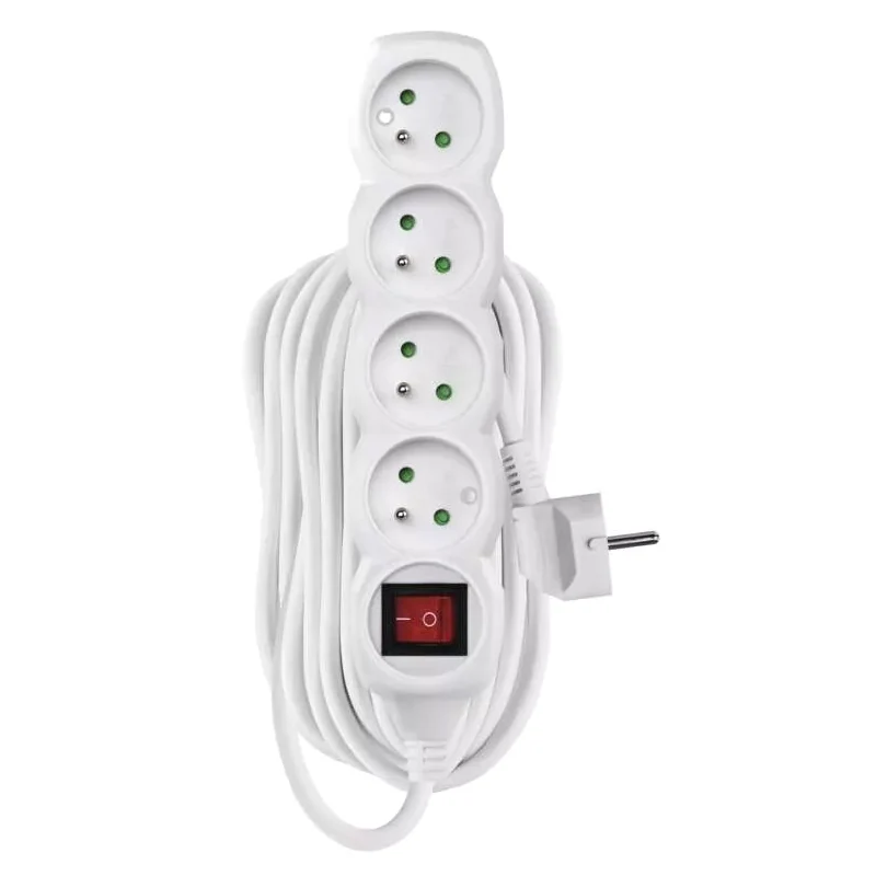 Prodlužovací přívod 4 zásuvky 10m EMOS P1410