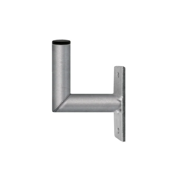 Anténní držák 10cm na zeď, trubka 28/2mm, výška 7cm žár.