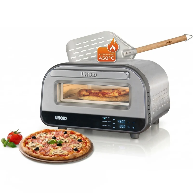 Luigi Pizzaofen + Pizzastein & Pizzaschieber