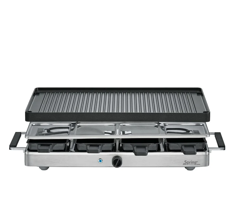 Spring Raclette8 Classic Raclette-Gerät für 8 Personen