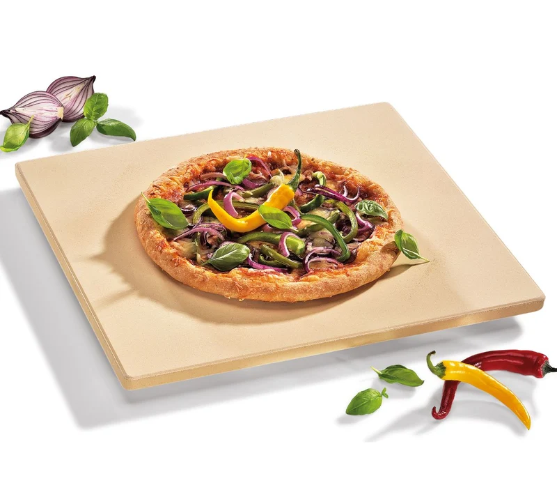 Küchenprofi Pizzastein PROFI 40x35 cm - für Backofen & Grill