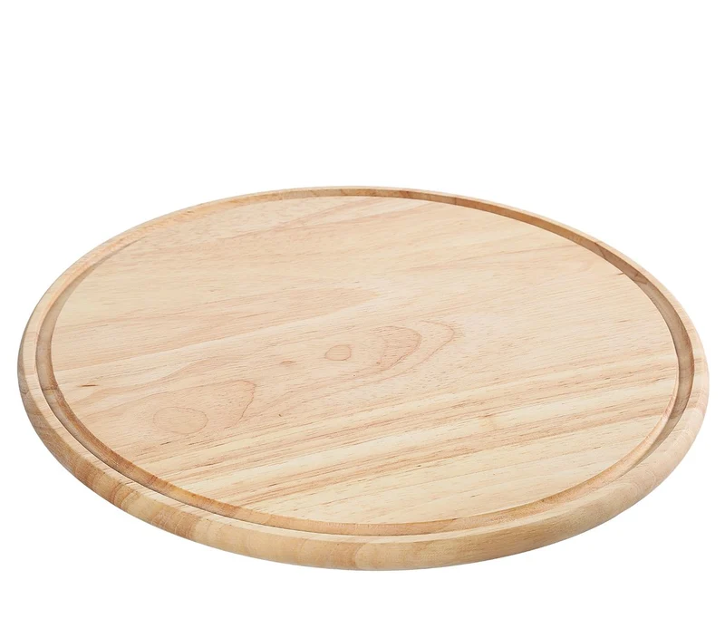 Zassenhaus Pizzateller aus Gummibaumholz Ø 33 cm