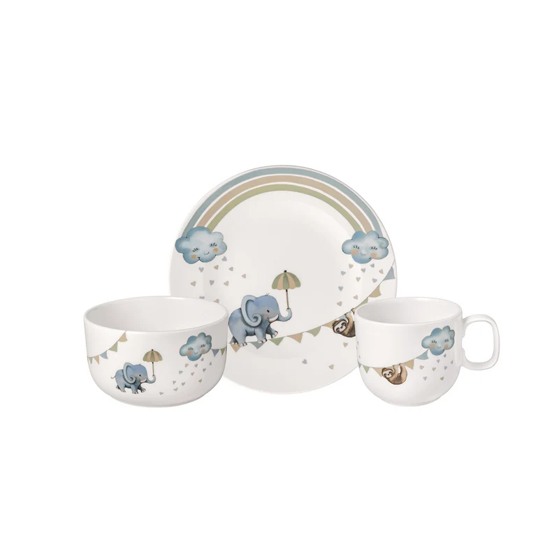 Villeroy & Boch Kindergeschirr Set 3tlg Walk like an Elephant
