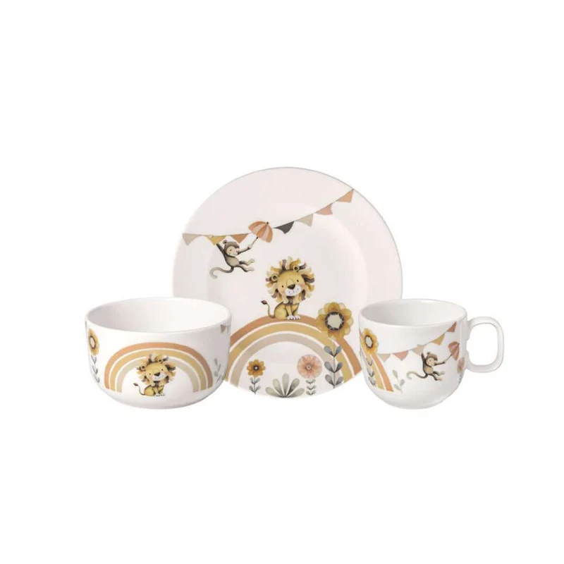 Villeroy & Boch Kindergeschirr Set 3tlg Roar like a Lion