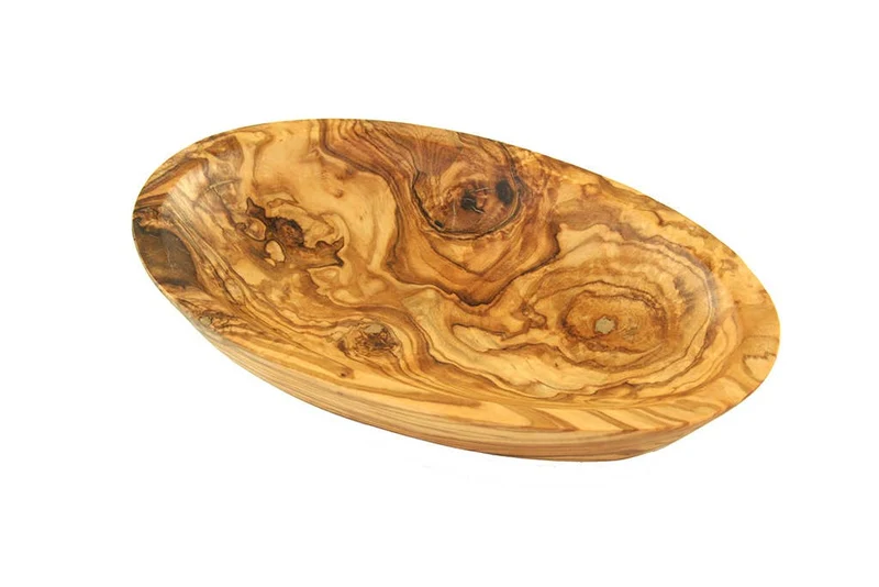 Schale oval Länge ca. 15 – 17 cm Olivenholz