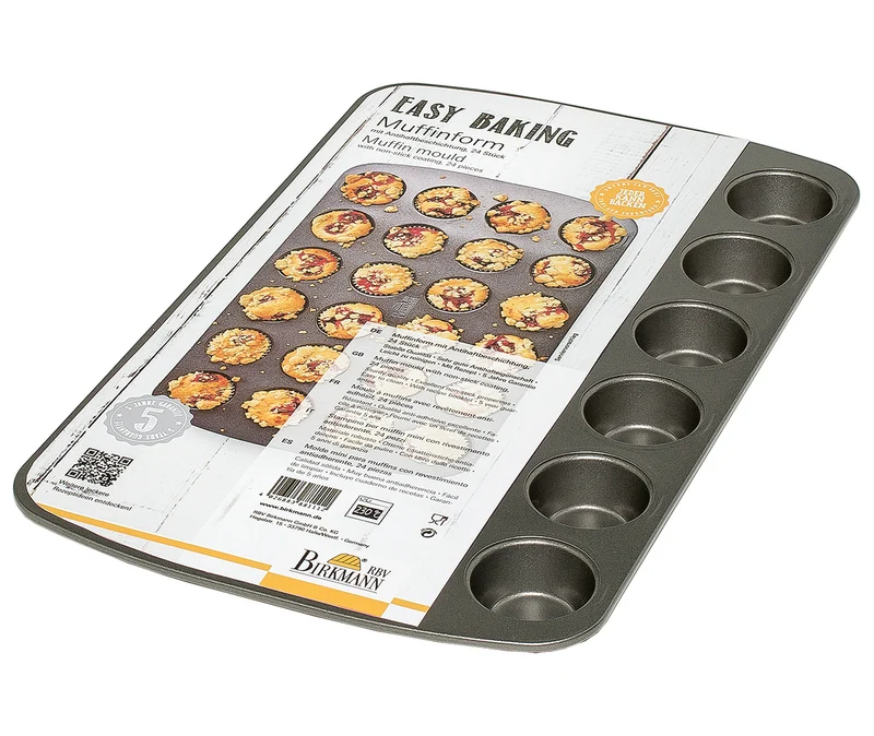 Birkmann Mini-Muffinform Easy Baking, 12-fach, Ø 7 cm
