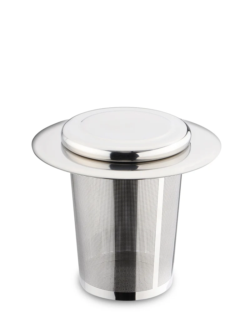 Teefilter Edelstahl mit breitem Aufsetzrand