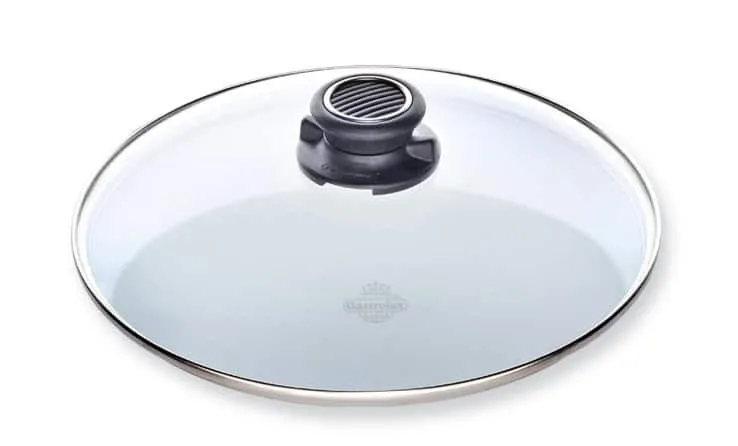Gastrolux Deluxe Glasdeckel mit Edelstahlring
