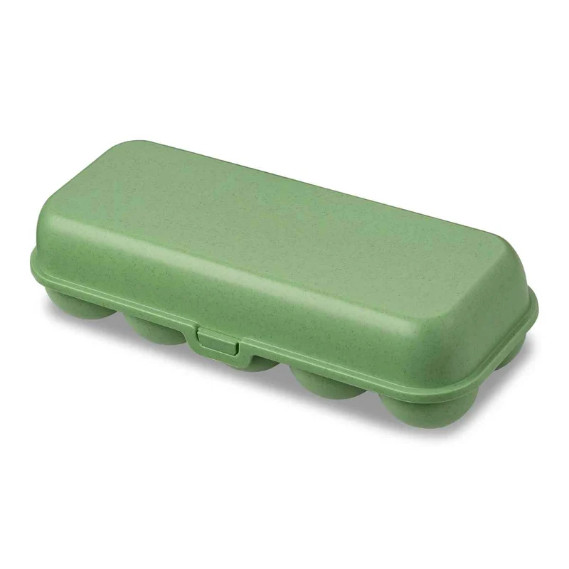 Koziol Eierbox Eggs to go nature leaf green