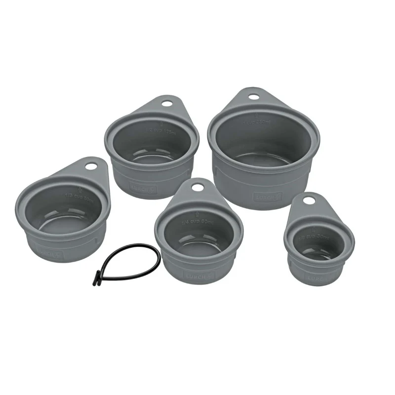 Lurch Messbecher Set 5tlg aus Silikon