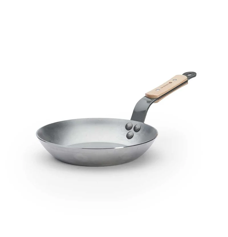 de Buyer Eisenpfanne Mineral Bois mit Holzgriff