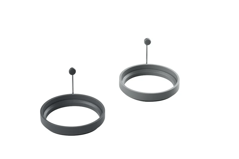 Lurch Eiformer Rund 2er Set iron grey