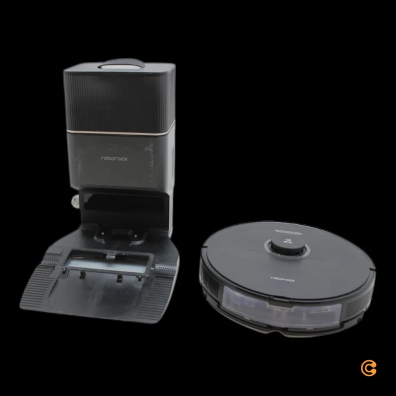 C-Ware Roborock S8+ Black Saug Und Wischroboter Kompatibel Mit Alexa Siehe Text/Foto